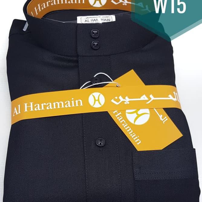 Jubah Haramain Wol(Hitam)