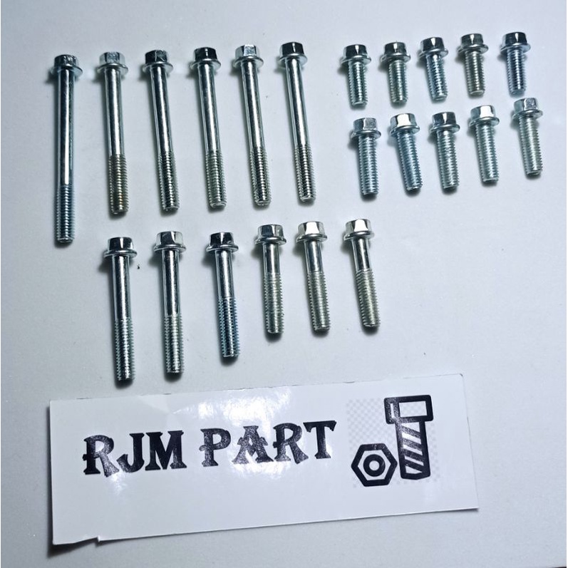 SET BAUT - BAUD BLOK MESIN YAMAHA SCORPIO