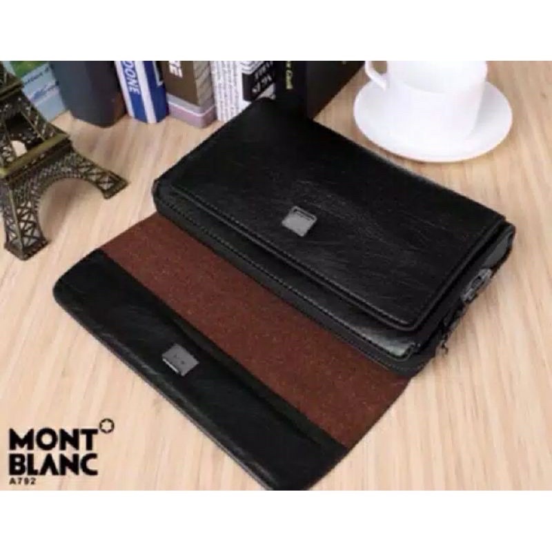 Handbag Montblanc Pria &amp; Wanita A792 Gratis Pena