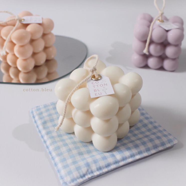 

8BM9 cottonbleu cube bubble ❤️S3