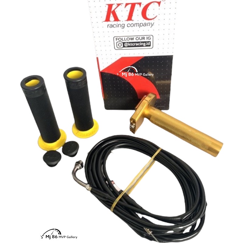 Gas Spontan Ktc 2 Kabel Universal Nmax Aerox Pcx R15 Vixion Ninja Cbr Gsx Satria Fu Tiger