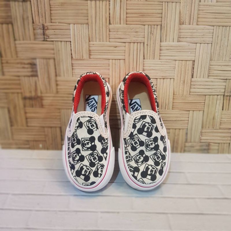 Sepatu Anak Vans Mickey Mouse Disney Size 16 - 35