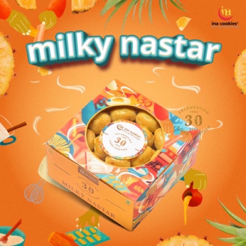 

milky nastar ina cookies