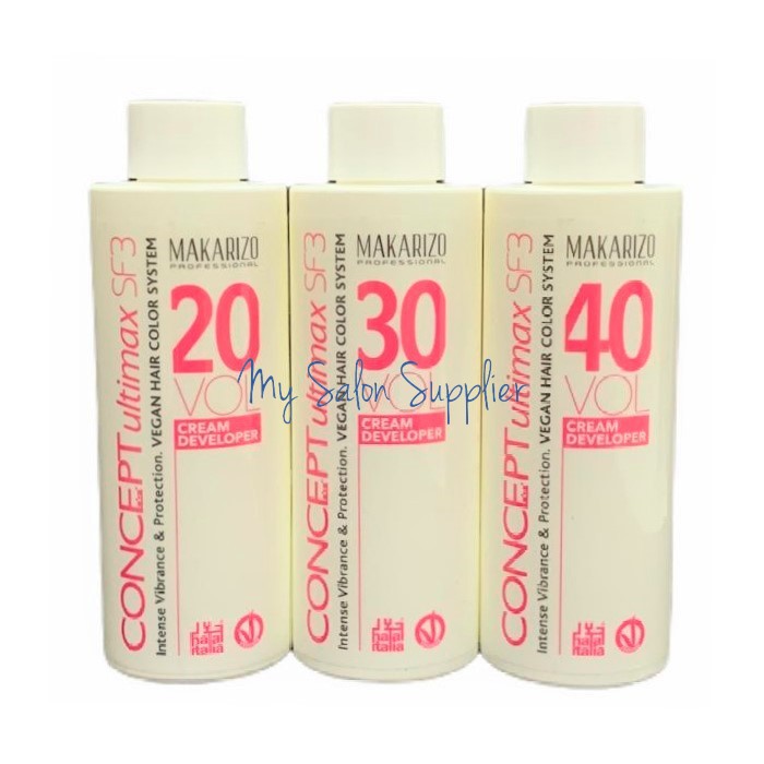 Makarizo Concept Ultimax Cream Developer 135ml  / Oxidant Peroxide