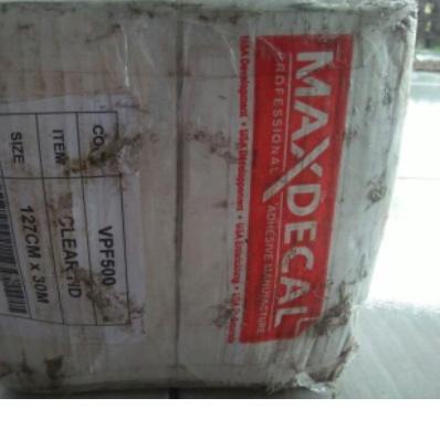 Promo - VPF 500 micron Maxdecal Laminasi Tebal Vinyl Protection Film Decal Terecer 0,5mm 