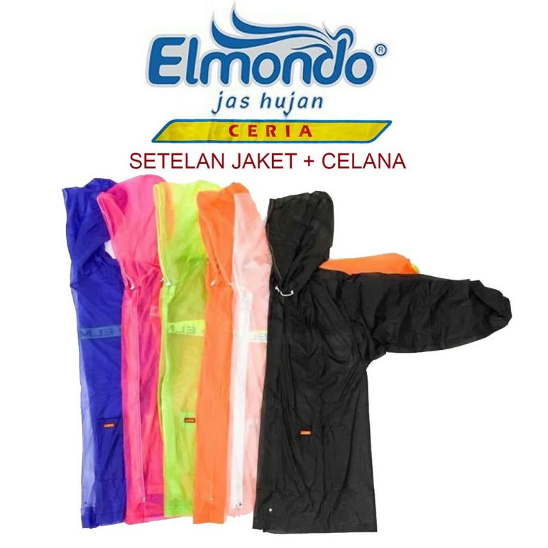 Jas Hujan Ceria Elmondo Jaket Celana Ceria 935 Jas Hujan Setelan Karet Murah