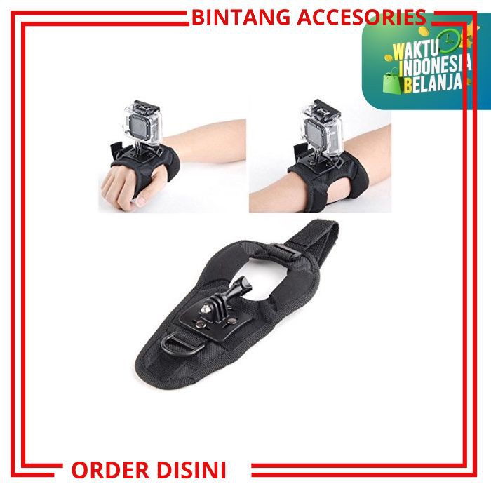 W886 SARUNG TANGAN KAMERA GOPRO GLOVE GOPRO DUDUKAN KAMERA CAMERA TEMPAT KAMERA FLOGER XIAOMI GOPRO