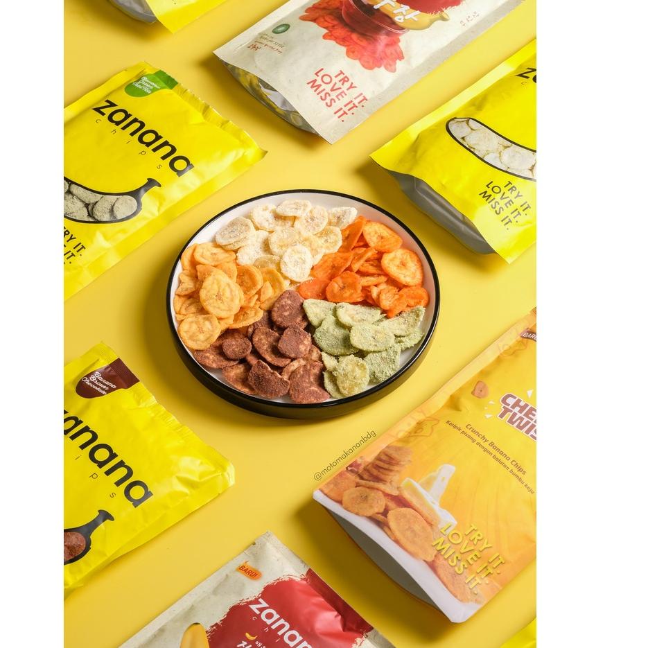 

LANGSUNG CHECKOUT 7839 Zanana Chips Creamy Milk - Keripik Pisang Bumbu Tebal dan Renyah ㊤