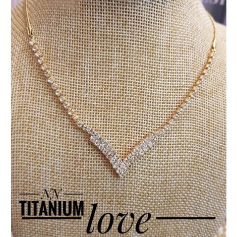Titanium Kalung Viral Fuji JLL5