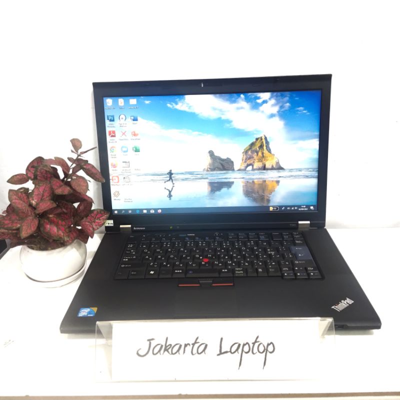 LAPTOP LENOVO THINKPAD T510 | CORE I7 | RAM 8GB | SSD 512GB | MULUS MURQH BERGARANSI