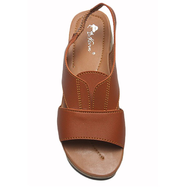 Dr. Kevin Women Flat Sandals Sandal Treples Wanita 571-547 - (3 Warna) Salem, Putih & Tan-8