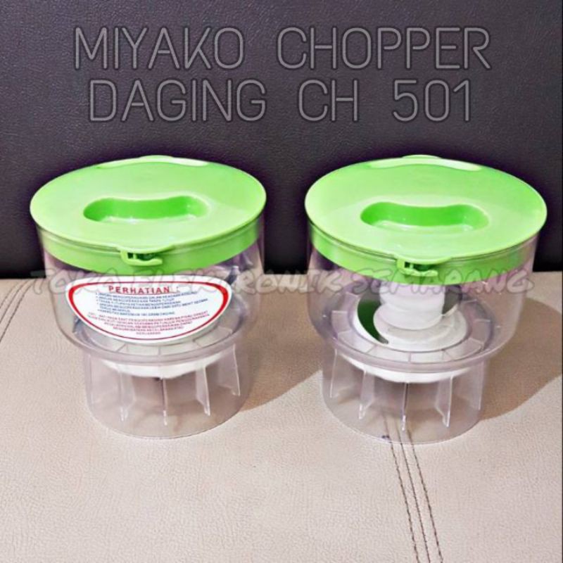 SPAREPARTS MIYAKO GELAS MEAT CHOPPER BLENDER DAGING ORIGINAL CH 501 CH511 PLY