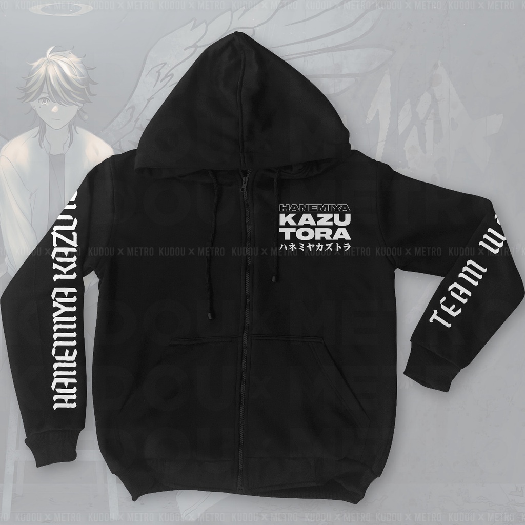 Jaket Hanemiya Kazutora Anime Manga Tokyo Revengers Unisex