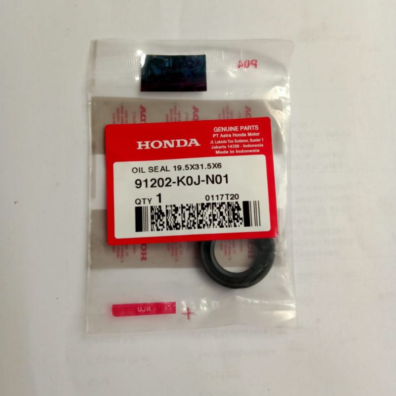 SEAL CVT BEAT FI LED HONDA GENIO  SCOOPY 91202K0JN01