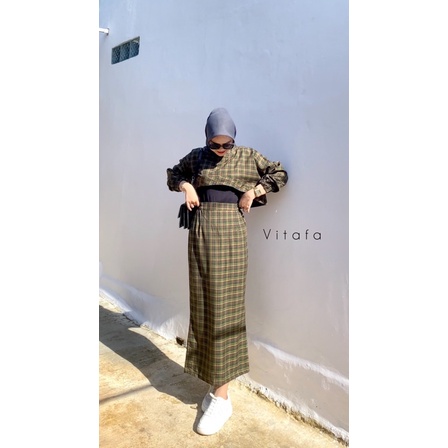 ONE SET TARTAN TANIA BY VITAFA ID