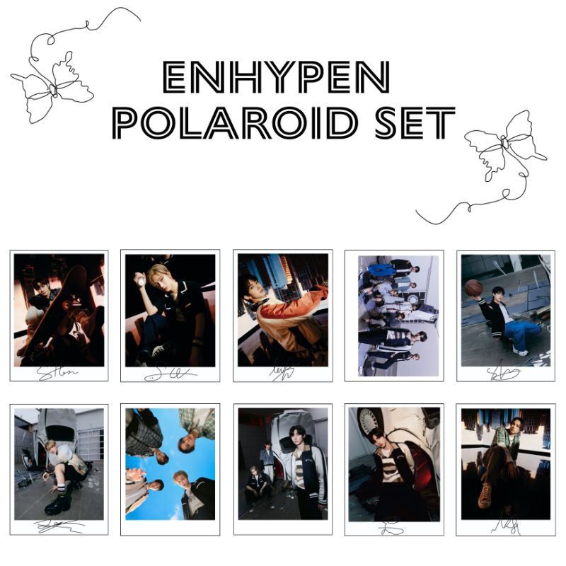ENHYPEN Polaroid ALL MEMBER [Up Carnival, Down Carnival, Hype Carnival, dll]