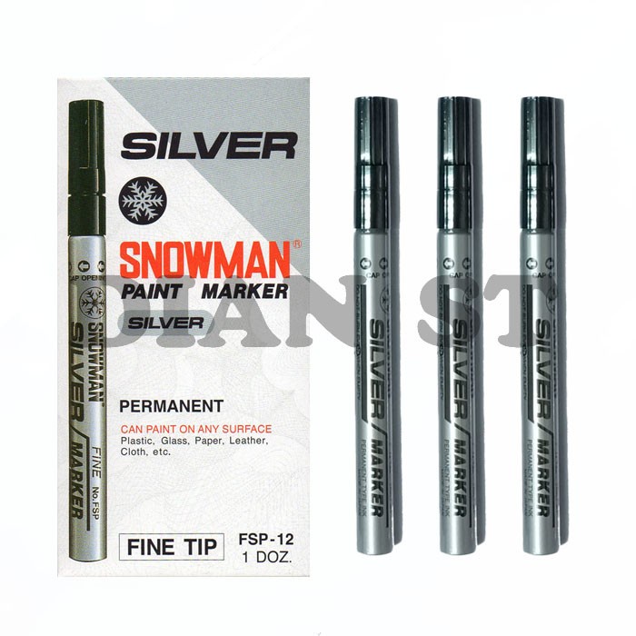 

Dijual Spidol Silver Kecil Snowman - Pc Sale!!!