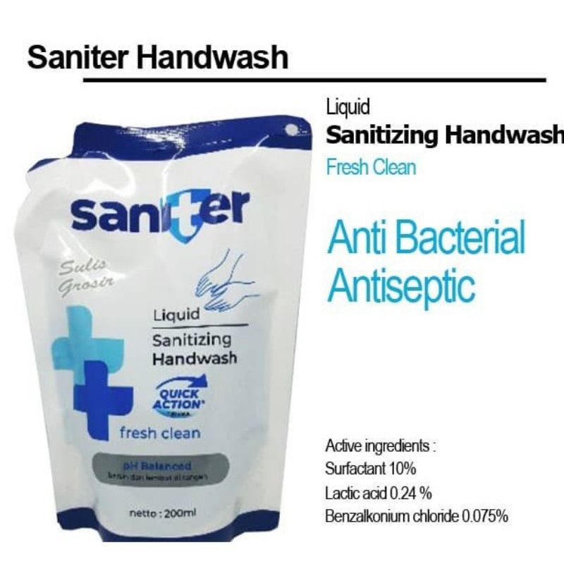 Saniter Handwash Reffil 400ml