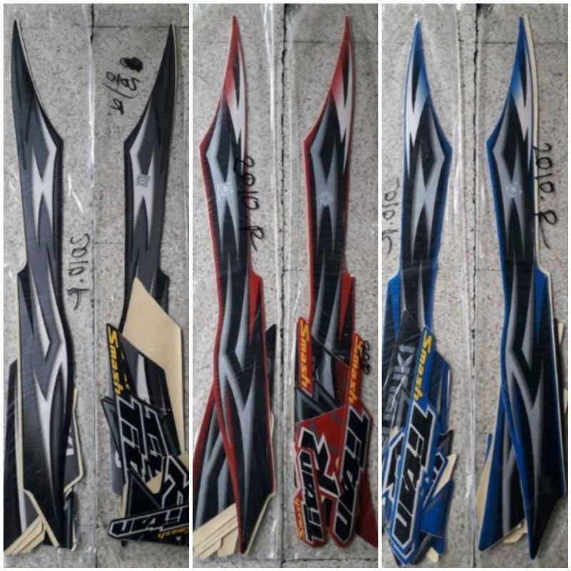 striping sticker suzuki smash Titan 2010 2011
