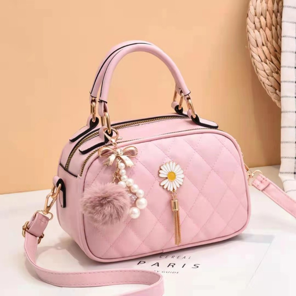 TASHAPPY GT1762 tas SLINGBAG Daisy Kekinian wanita import model korea supplier tas import