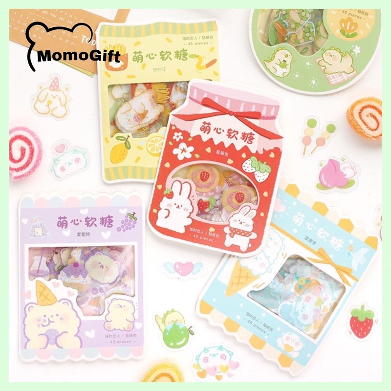 

Stiker Aesthetic Sticker Set Snack 45 Pcs - SP04