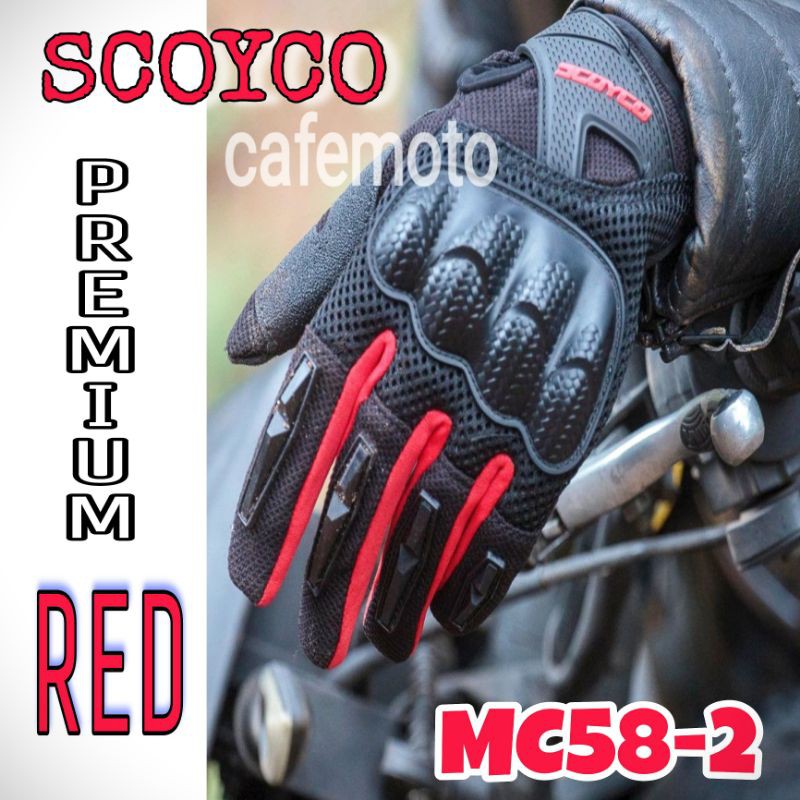 Sarung Tangan Scoyco MC58-2 Glove sepeda motor mc58 -2 gloves mc-58 ori