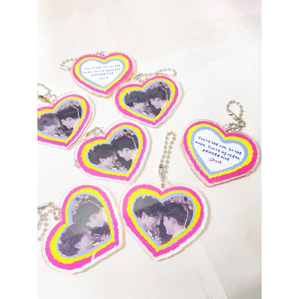 JIKOOK love keychain