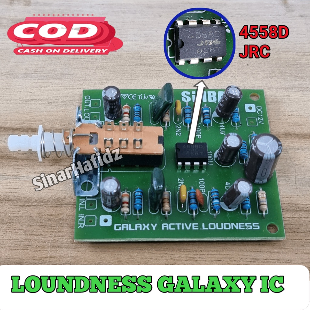 GALAXY IC 4558 loudness