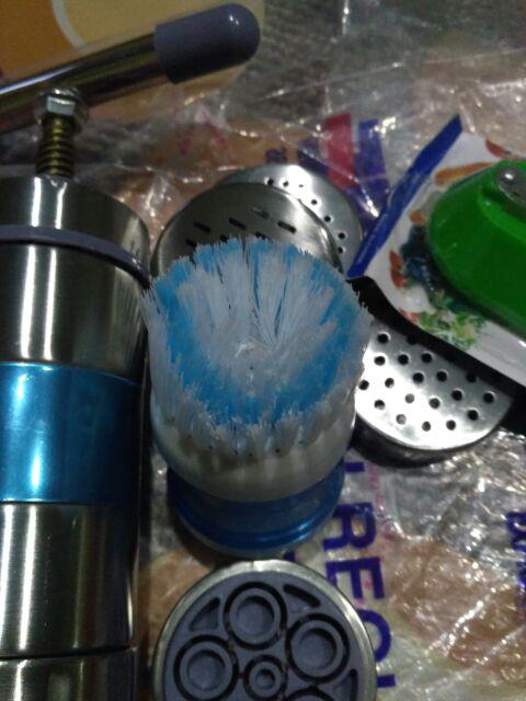 Dt.shop.medan 2in1 Sikat Cuci Piring + Dispenser Sabun Tanpa Gagang