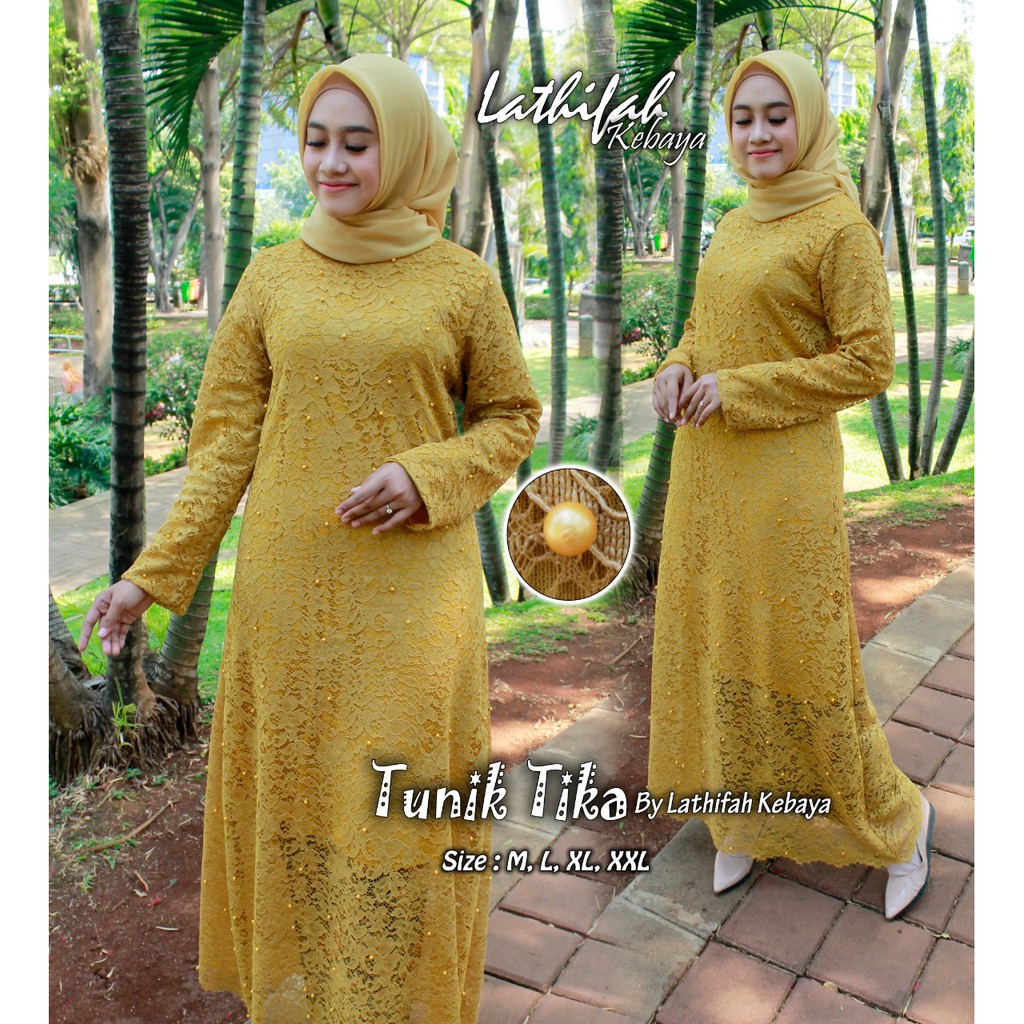 stelan kebaya model gamis mutiara new