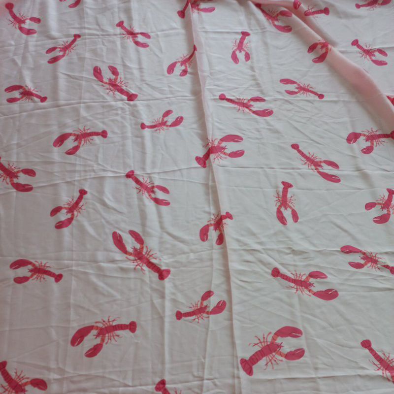 Kain ex garment motif potongan