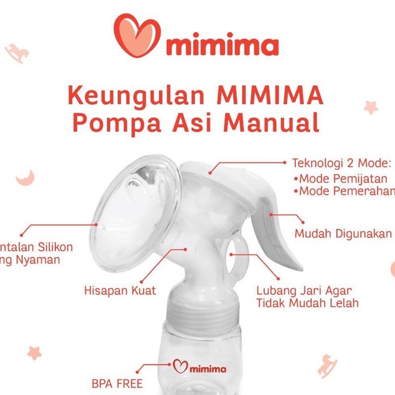 POMPA ASI / BREAST PUMP MANUAL - MIMIMA