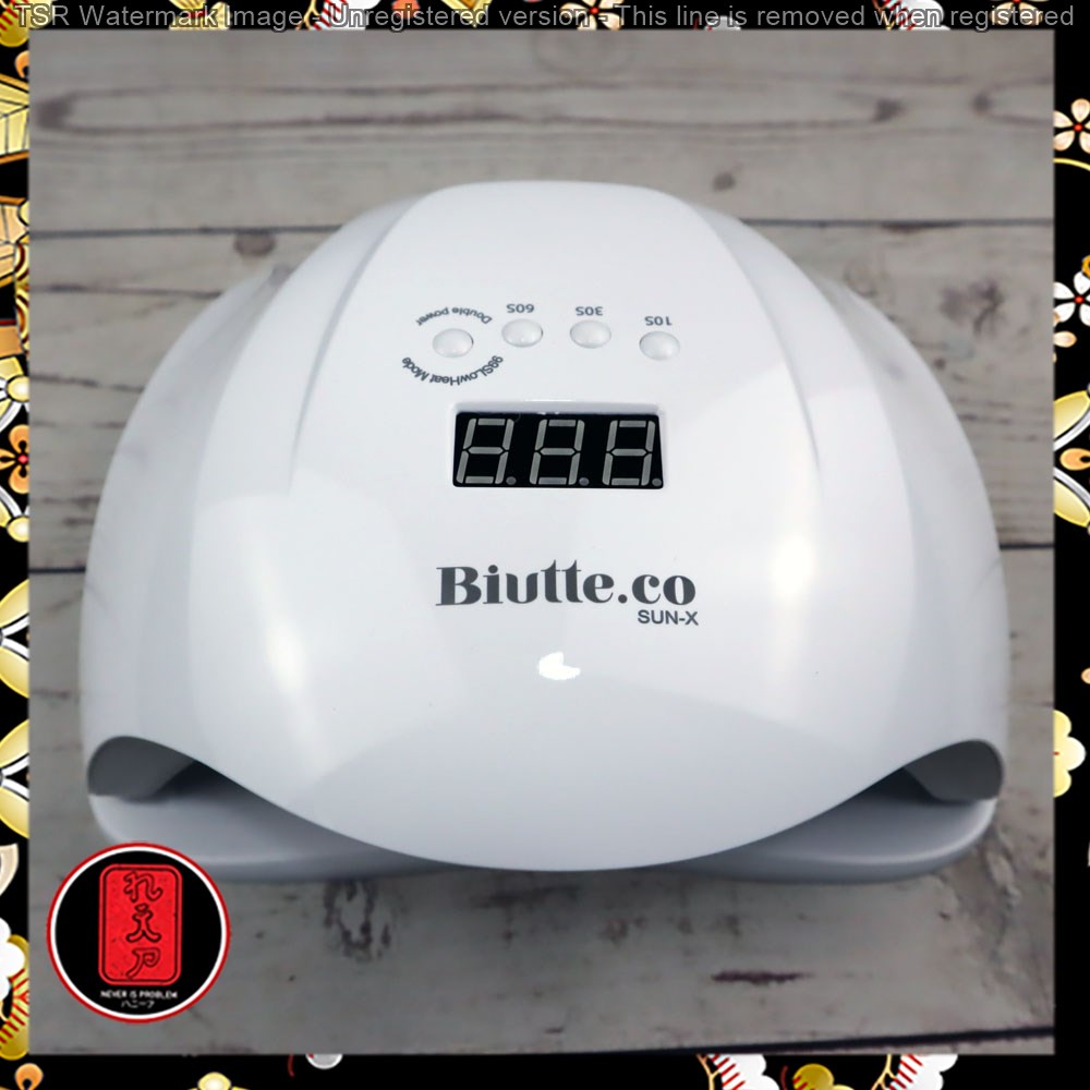 Biutte.co Pengering Kutek Kuku UV LED Nail Dryer 54W - SUN-X - White