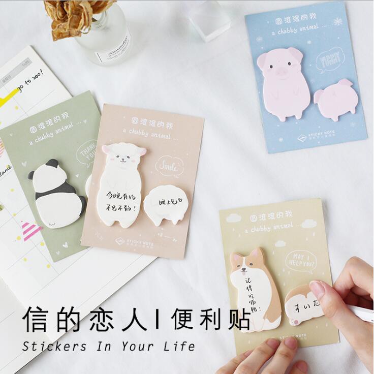

30Pcs Sticky Notes / Memo Pad untuk Sekolah / Kantor