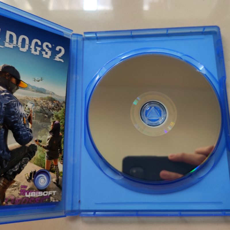 Watch Dogs 2 PS4 Kaset Watchdogs Dog II WD Watchdog Playstation PS 4 5 Kaset CD BD Game Wd2 1 legion region 3 asia reg 3 Games original ori asli ps4 ps5