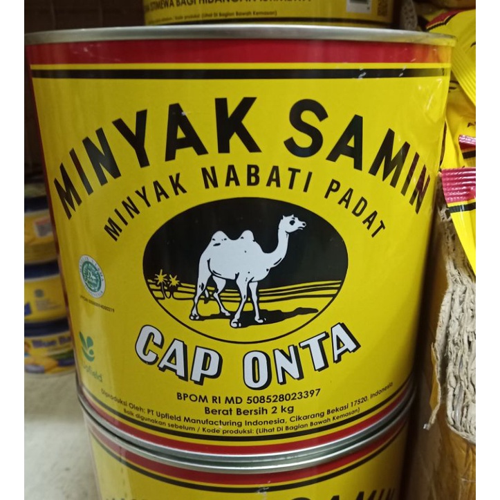 

CAP ONTA Minyak samin 2000 gr / 2 KG