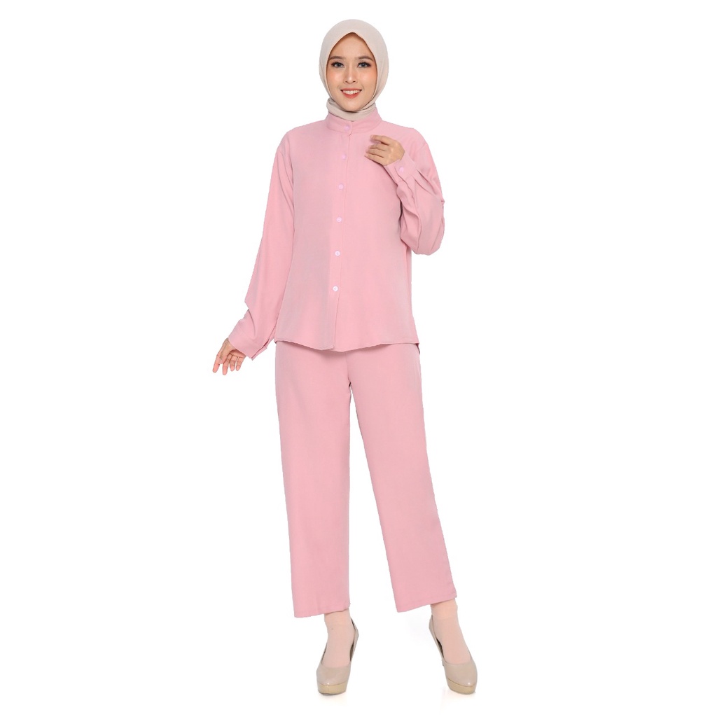 ONE SET SHAKILLA PREMIUM/SETELAN WANITA BUSUI L-XL-XXL