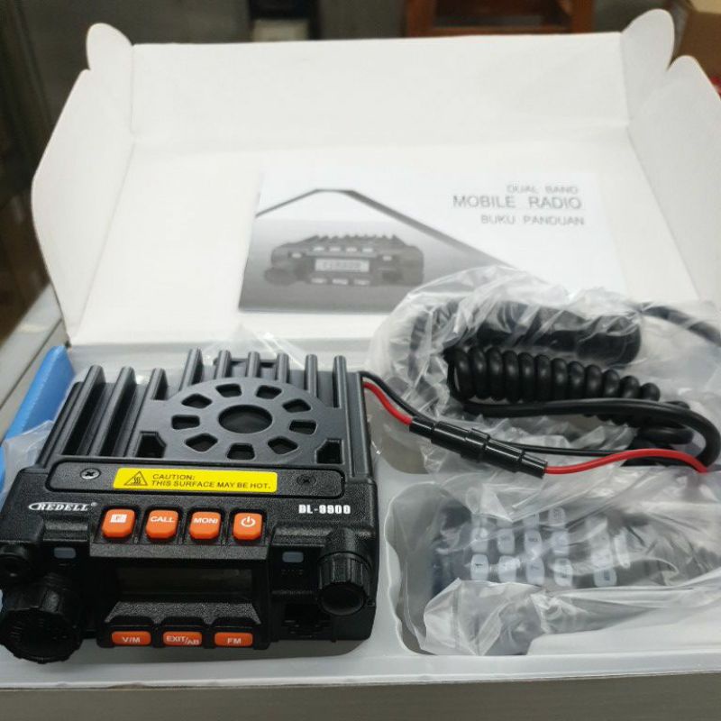 JUAL RADIO RIG MINI REDELL DL-9900 DUAL BAND MURAH