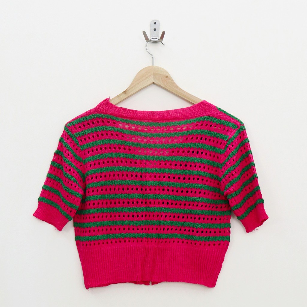 Stripy knit top -Thejanclothes