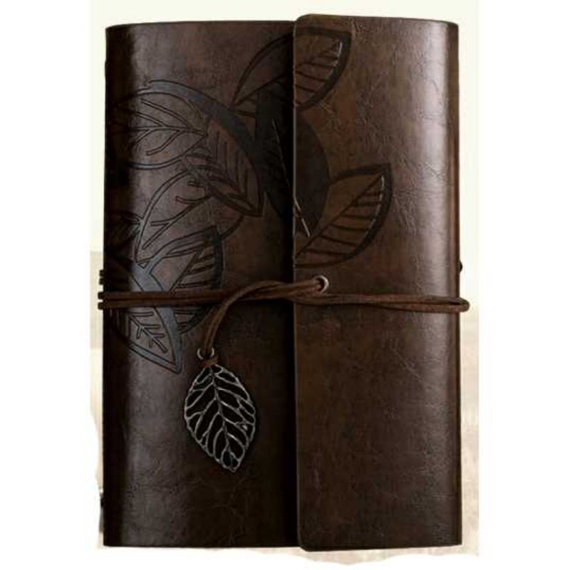 

Buku Catatan agenda Binder Kulit Retro Leaf Kertas A5 - BSD666 - Co-BESTOYARD