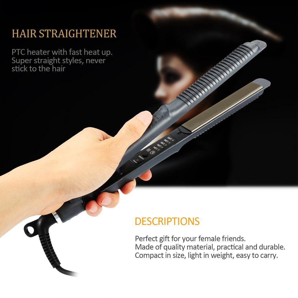 Catokan Rambut 3in1 Membentuk Rambut Lurus Keriting Bergelombang - Hair Straightener Curly Wavey