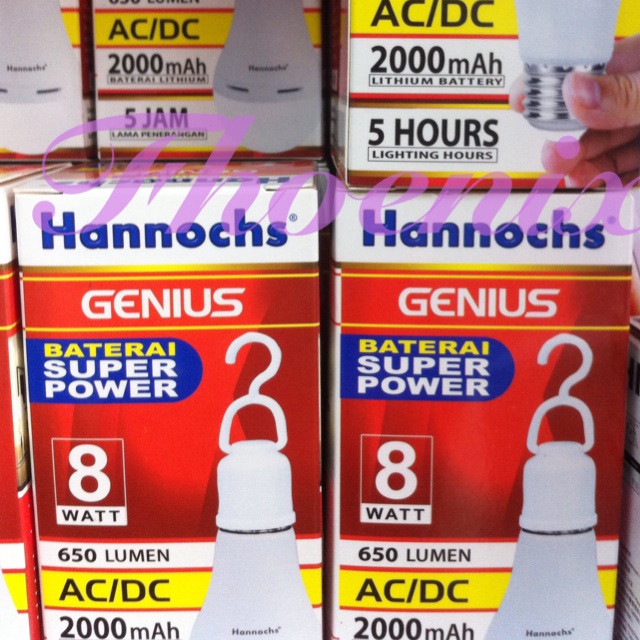 Lampu AC/DC hannochs 8watt