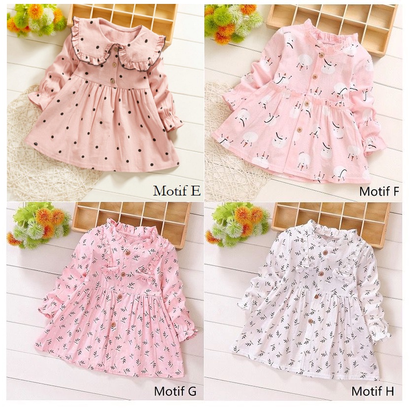 BAJU BAYI PEREMPUAN / DRESS BAYI PEREMPUAN / ATASAN BAYI PEREMPUAN / DRESS ANAK