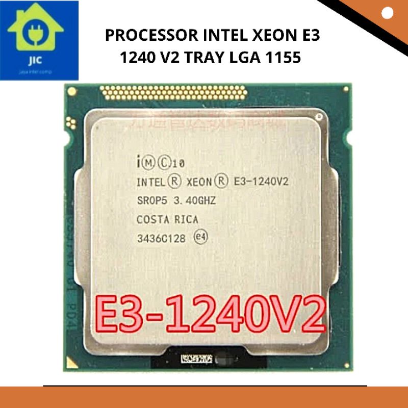 PROCESSOR INTEL XEON E3 1240 V2 TRAY LGA 1155