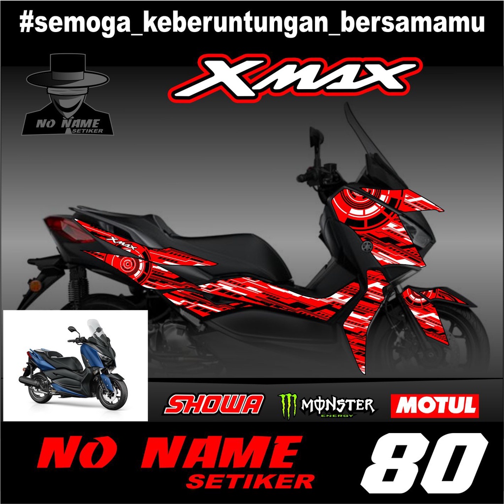 Striping Xmax(80)2019 2020 2021 stiker sticker setiker