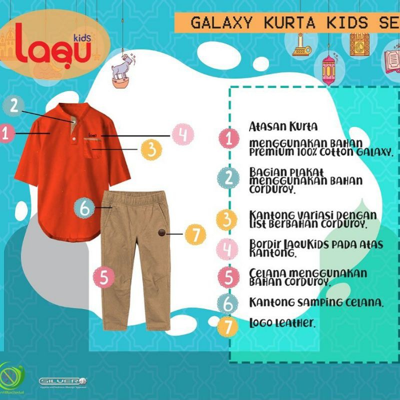 kurta galaxy laqu kids