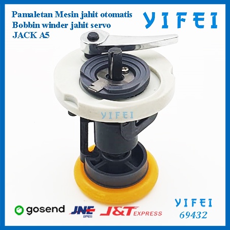 Pamaletan Jahit Otomatis JACK A5 YIFEI-69432/Bobbin winder Jahit servo