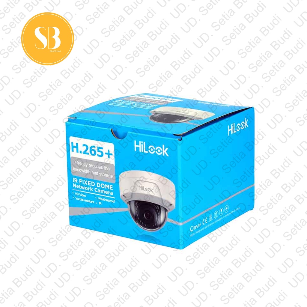 Kamera CCTV IP Dome Indoor 2 MP Hilook IPC-D121H