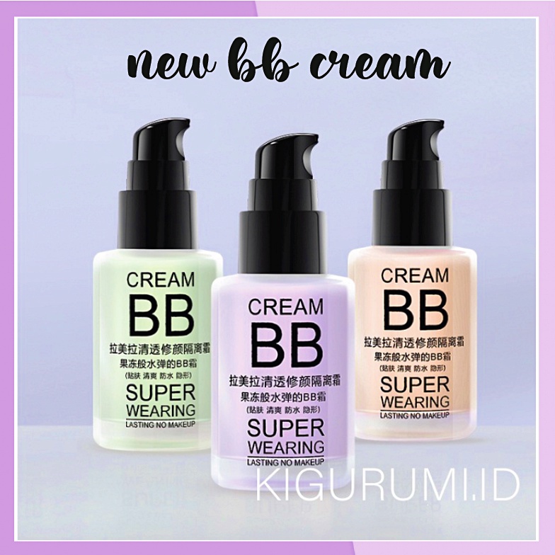 LAMEILA BB Cream Jelly Water Bomb Moisturizing Liquid Makeup Base Kulit Wajah Tampak Putih Dan Mulus LA130