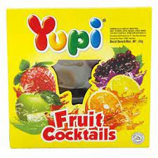 

YUPI FRUIT COCKTAIL 24G